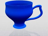 Rhino Teacup and Saucer by maggiemeiklejohn