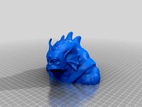 Thundercats Slithe Mutant Bust by MustangDave