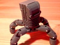 Mini Articulating Quadruped Mech by Kevinkevin