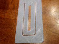 Another Budget Bookmark - Clip w/ Reading Aid by fbuehl