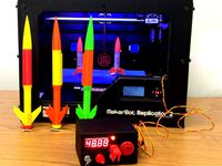 Arduino Rocket Launcher for 3D Printed Rockets by chall2009