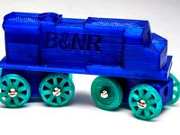Diesel Engine for popular wooden track systems by nrandal