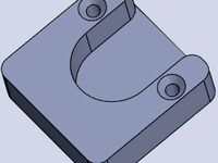Clothes Rack Tube Supports for 25 mm Tube by fonzie