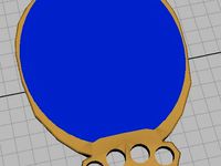 Handle-less tennis paddle (concept) by secretgspot