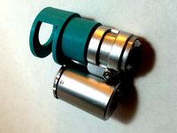 iPhone 5s mount for cheap 60x loupe by jsc