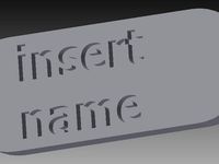 identifier keychain by driesja