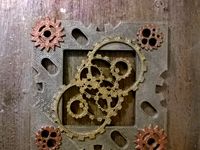 Steampunk Coaster No. 1 by intrepid