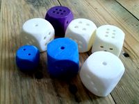 empty inside dice (K6) by pasqal