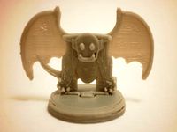 FlatMinis: Gargoyle by grumpyrobot