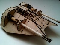 Star Wars Snowspeeder by breakfastsandwich