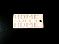 Home sweet Home keychain by Narvarth