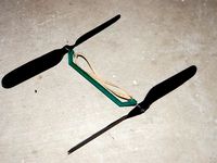 Helicopter - rubber band powered by nglasson