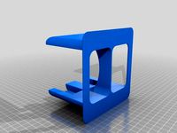 Dual 7 Port Dynex usb hub vertical holder. by Tearinitup537