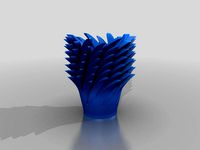 Leaf Vase 7 by David_Mussaffi
