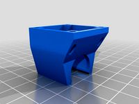 Metal hotend cooling cowling for 30x30 fan by Roboteernat