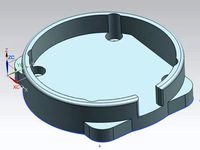 Dji Naza GPS Mount for Ov3rquad by 3dprinterkit