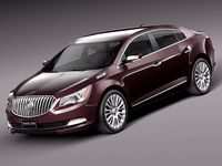 Buick LaCrosse 2014 3D Model
