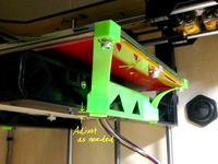 FlashForge Creator glass mount (need to be updated) by davinci85