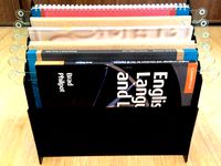 Book Shelf Organiser by leannerobinson