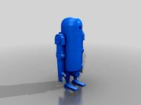 Ashley Wood Bertie World War Robot by cloppycorp