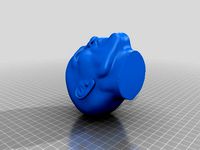 LPA 3D Head Sculpture by Kolbi