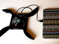 Portable Laptop Cooler by project3dprint