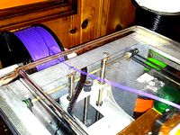 Party Tray Filament Guide for Solidoodle or other Printers by Photogad