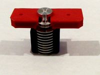 Mounting plate for E3D hotend.  by dmarett