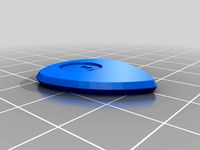 Stubby Guitar Pick 2mm by doctor567