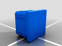 FRC862_1x1_End_Cap_for_VEX_VersaFrame by FRC862