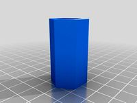 .5x1.5 in hex shaft spacer by rileytsunoda