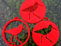 California Bird Ornaments by pmoews