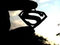 Superman symbol necklace by Santinus