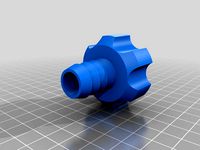 Garden hose to 1/2" barb connector by Chaceb94