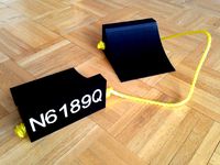 Wheel Chocks w/ Customizable Lettering by flysonic10