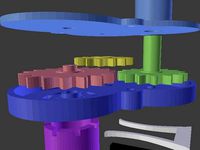 Gear for mini speedometer by schmurtz
