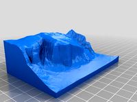 El Capitan 3d topo by Shapespeare