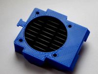 RepRap Pro Ormerod iamburnys One Peice Replacement Hotend Fan Duct/Heatsink Duct - Parametric  by iamburny
