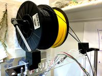 Prusa i3 Filament Holder by jadedoto