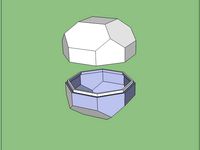 Geometric Box With Lid by wslab