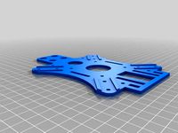 Quadrocopter centerplate down side by SQ9MDD