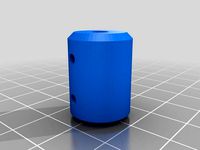Union coupler for shaft 4mm Diam by cabrerao