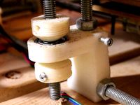 Prusa Plastic Z Lock by LordM