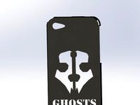 Iphone Call of Duty phone case 4s by Eddiehand