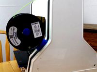 Robo 3D Spool Holder - Side Mount- by Allted