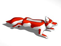 fox with gnome Iphone 4 speaker by lokilaufeysen