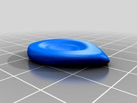 Gypsy guitar pick by JulianX4