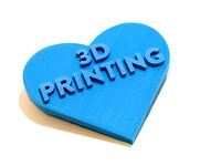 We Love 3D Printing Heart by SimplusDesign