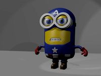 Captain America Minion  by antihero