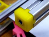 Profile end piece for 20x20 Mendelmax aluminium profile by db3jhf